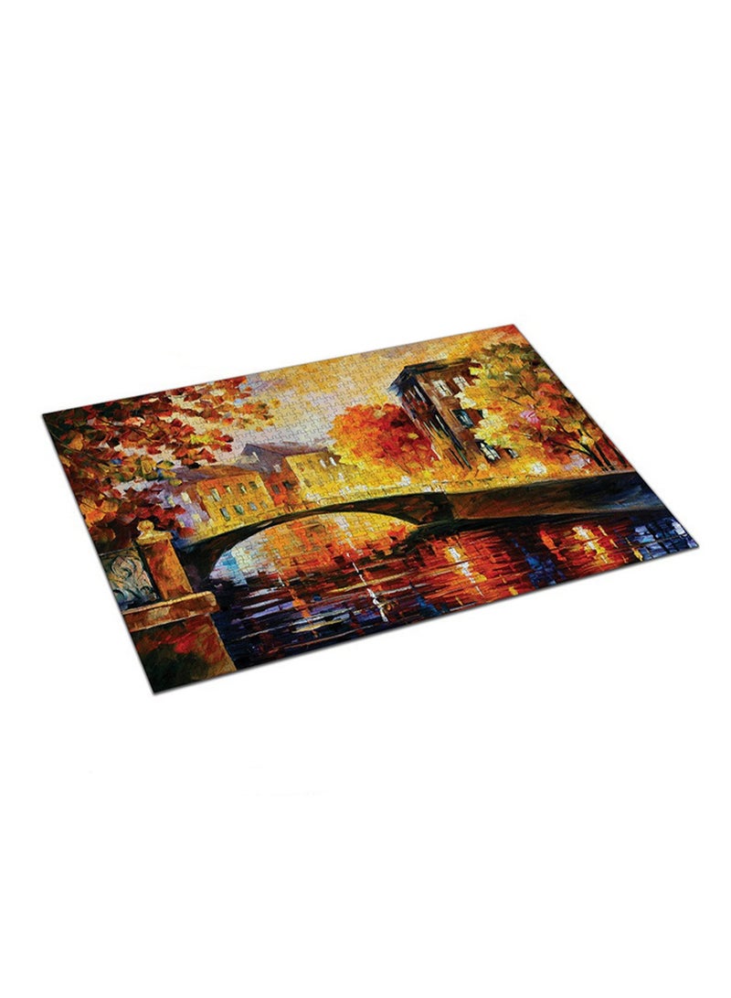 لعبة ألغاز تعليمية للتطوير التربوي لتخفيف التوتر مكونة من 1000 قطعة مقاس 70 × 50 سم - Image 1